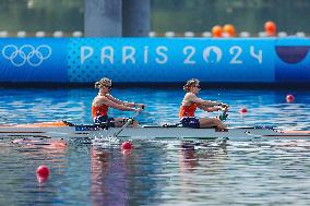 (PARIS2024) FRANCE-VAIRES-SUR-MARNE-OLY-ROWING