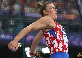 (PARIS2024) FRANCE-PARIS-OLY-ATHLETICS-DISCUS THROW-WOMEN