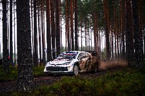 Rally race - Fia World Rally Championship  Wrc Secto Rally Finland  2024