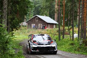 Rally race - Fia World Rally Championship  Wrc Secto Rally Finland  2024