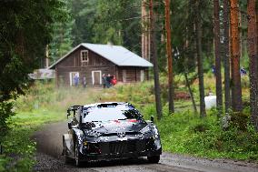 Rally race - Fia World Rally Championship  Wrc Secto Rally Finland  2024