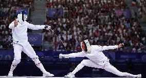 (PARIS2024) FRANCE-PARIS-OLY-FENCING