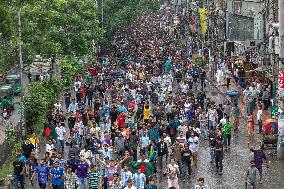 Quota Protest In Dhaka