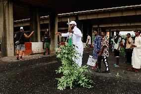 Protesters Took To The Street In Abuja, Nigeria's Capital