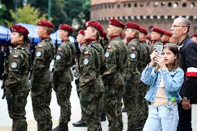 Commemoration Of The 80th Anniversary Of The Warsaw Uprising In Krakow