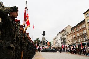 Commemoration Of The 80th Anniversary Of The Warsaw Uprising In Krakow