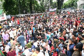 Protest Demand Justice For Victims Arrested And Killed In Dhaka