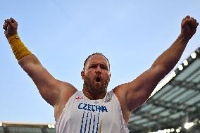 (PARIS2024) FRANCE-PARIS-OLY-ATHLETICS-SHOT PUT-MEN