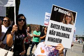 Nurses Strike In Porto, Portugal