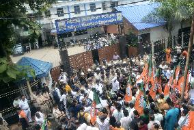 BJP Protest In Siliguri, India