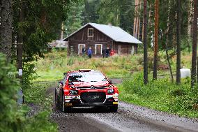 Rally race - Fia World Rally Championship  Wrc Secto Rally Finland  2024