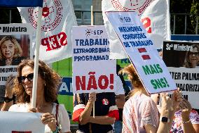 Nurses Strike In Porto, Portugal