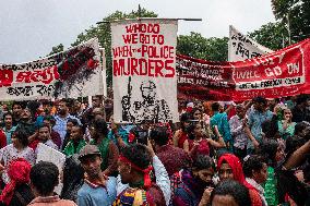 Droho Jatra: Protest March From National Press Club To Shaheed Minar