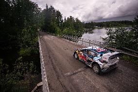 Rally race - Fia World Rally Championship  Wrc Secto Rally Finland  2024