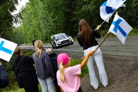 Rally race - Fia World Rally Championship  Wrc Secto Rally Finland  2024