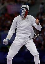 (PARIS2024) FRANCE-PARIS-OLY-FENCING