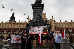 Commemoration Of The 80th Anniversary Of The Warsaw Uprising In Krakow