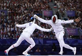 (PARIS2024) FRANCE-PARIS-OLY-FENCING