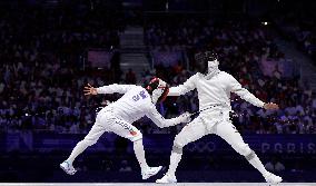 (PARIS2024) FRANCE-PARIS-OLY-FENCING