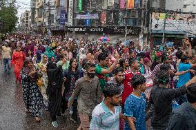 Quota Protest In Dhaka