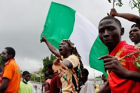 Protesters Took To The Street In Abuja, Nigeria's Capital