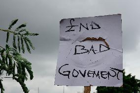 Protesters Took To The Street In Abuja, Nigeria's Capital