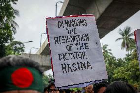 Anti Government Protest In Dhaka