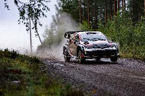 Rally race - Fia World Rally Championship  Wrc Secto Rally Finland  2024