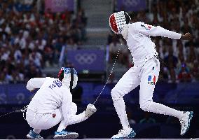 (PARIS2024) FRANCE-PARIS-OLY-FENCING