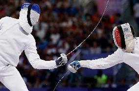 (PARIS2024) FRANCE-PARIS-OLY-FENCING