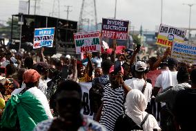 End Bad Governance Protest In Lagos