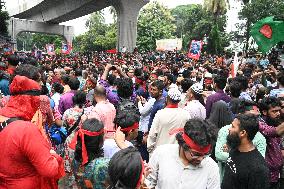 Protest Demand Justice For Victims Arrested And Killed In Dhaka