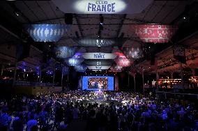 Supporters during Teddy Riner's Victory in Final at Club France