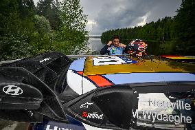 Rally race - Fia World Rally Championship  Wrc Secto Rally Finland  2024