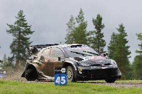 Rally race - Fia World Rally Championship  Wrc Secto Rally Finland  2024