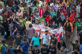 Quota Protest In Dhaka