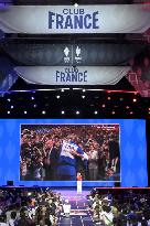Supporters during Teddy Riner's Victory in Final at Club France