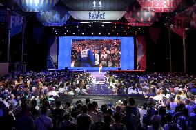 Supporters during Teddy Riner's Victory in Final at Club France