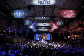 Supporters during Teddy Riner's Victory in Final at Club France