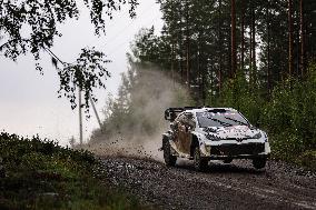 Rally race - Fia World Rally Championship  Wrc Secto Rally Finland  2024