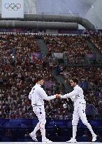 (PARIS2024) FRANCE-PARIS-OLY-FENCING