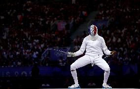 (PARIS2024) FRANCE-PARIS-OLY-FENCING