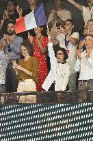 Paris 2024 - Rachida Dati In The Stands