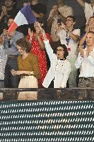 Paris 2024 - Rachida Dati In The Stands