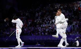 (PARIS2024) FRANCE-PARIS-OLY-FENCING