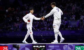 (PARIS2024) FRANCE-PARIS-OLY-FENCING