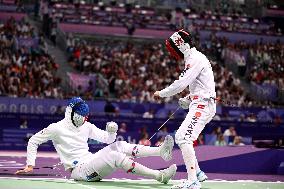 (PARIS2024) FRANCE-PARIS-OLY-FENCING