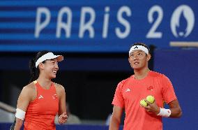 (PARIS2024) FRANCE-PARIS-OLY-TENNIS