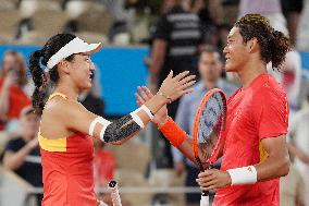 (PARIS2024) FRANCE-PARIS-OLY-TENNIS