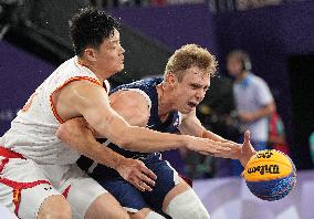 (PARIS2024) FRANCE-PARIS-OLY-3x3 BASKETBALL